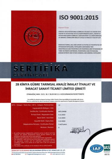 ISO 9001:2015